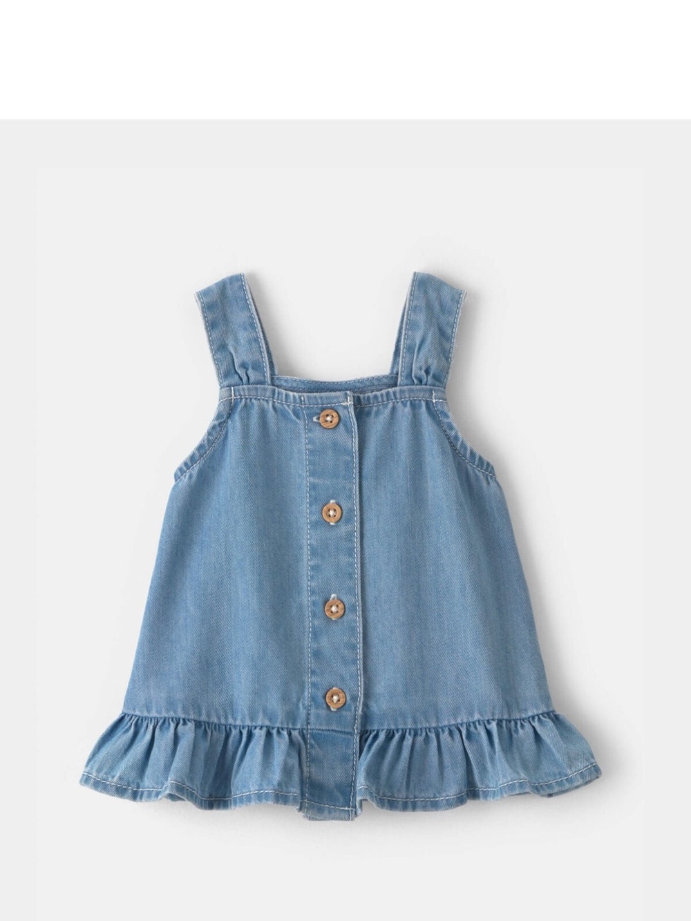 OshKosh B'gosh Baby Girl Chambray Tank Top- NWT
